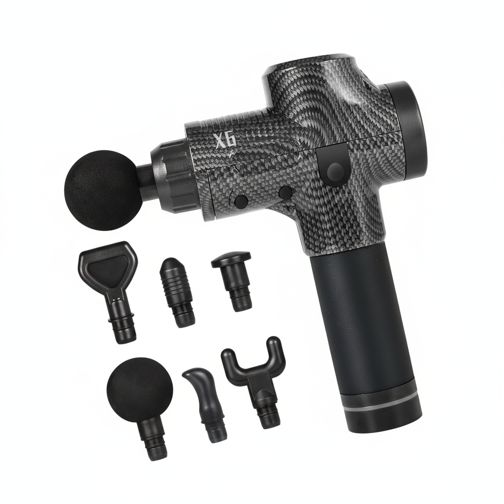 Deep muscle massage gun, electric percussion massager for body, neck, back, legs, fitness tool